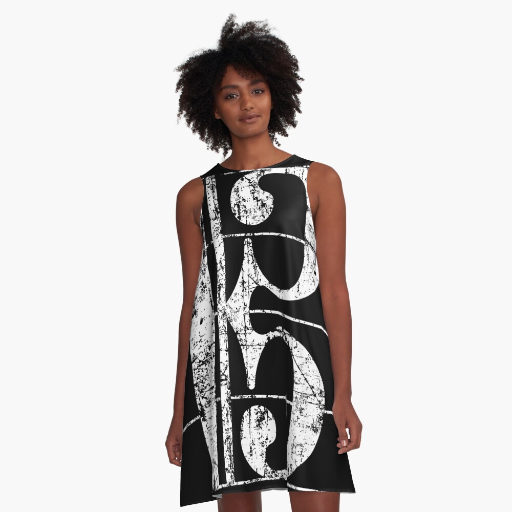 Item preview, A-Line Dress designed and sold by theshirtshops.