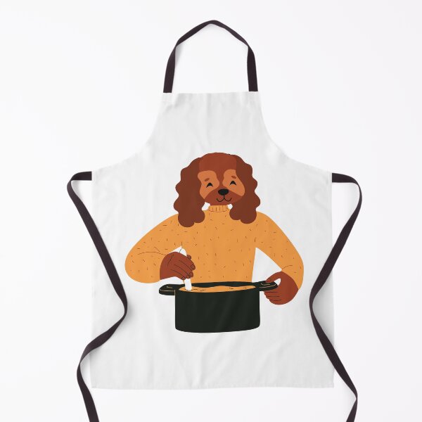 Item preview, cooking poodle designed and sold by November17th.