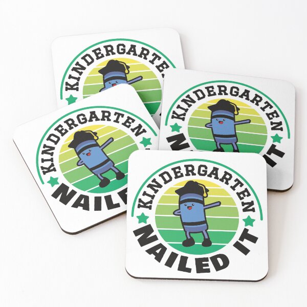 Item preview, Kindergarten nailed it, cute kawaii crayon, graduation designed and sold by Mylittleprints.