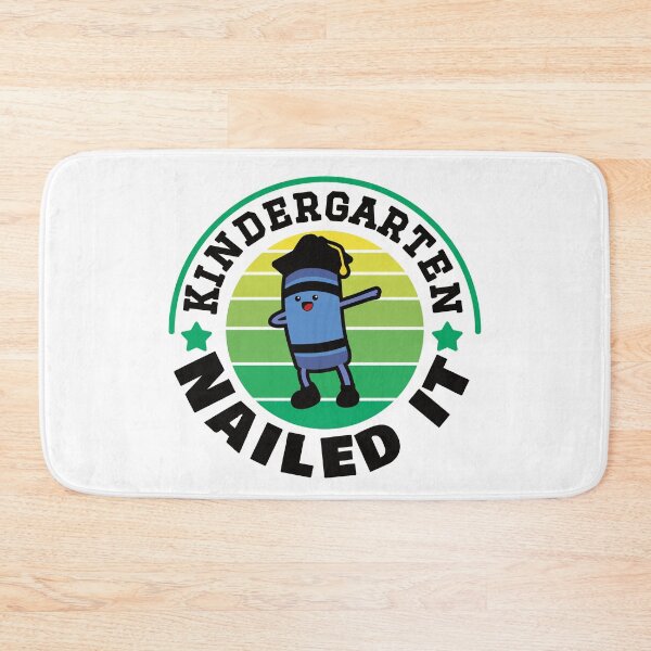 Item preview, Kindergarten nailed it, cute kawaii crayon, graduation designed and sold by Mylittleprints.