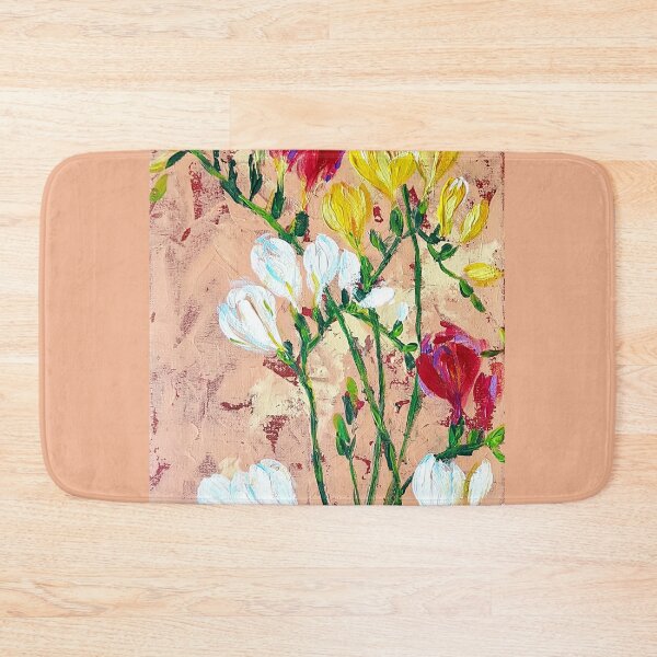 Item preview, Freesia flowers designed and sold by orangerinka.