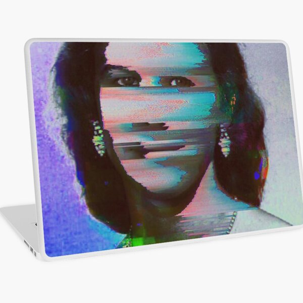 I'M NOT HAPPY AND I'M NOT SAD Laptop Skin