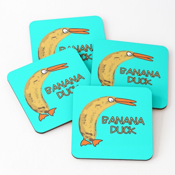 Item preview, Banana Duck fun silly duck part banana designed and sold by toastygoat.