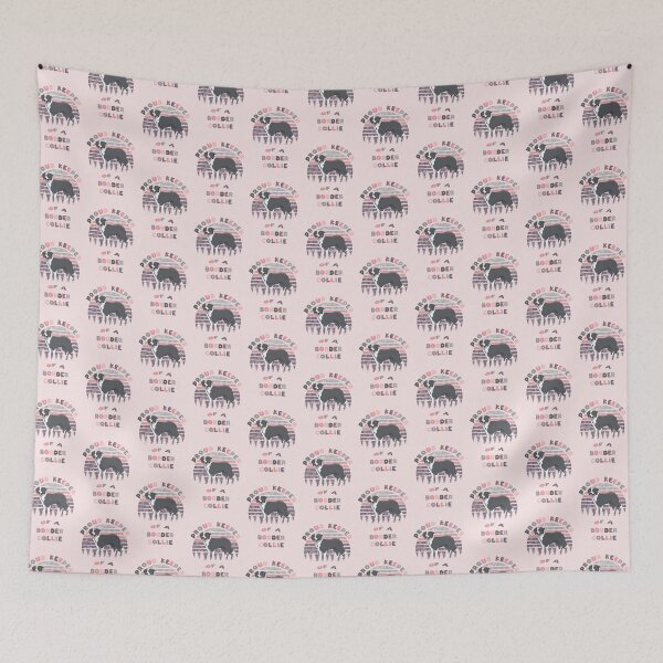 Item preview, Orgulloso cuidador de una raza de perro Border Collie [Orgulloso padre de un perro, orgulloso dueño de un perro] designed and sold by Wildlife Apparels Inc..