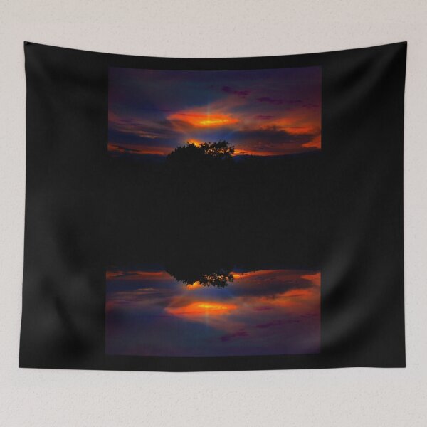 Item preview, Coastal Cordillera Sunset Mirrored designed and sold by alabca.