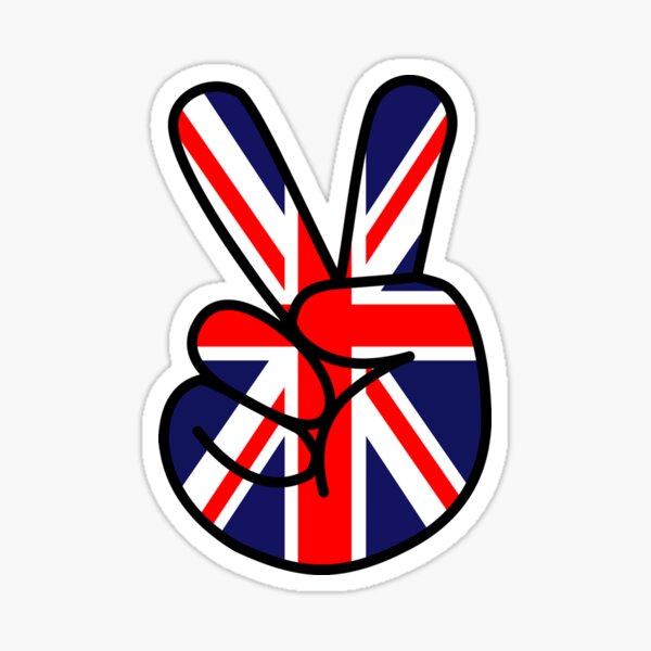 Artikel-Vorschau von Frieden im britischen Stil, designt und verkauft von FortuneCookieTs.