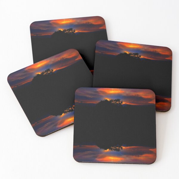 Item preview, Coastal Cordillera Sunset Mirrored designed and sold by alabca.