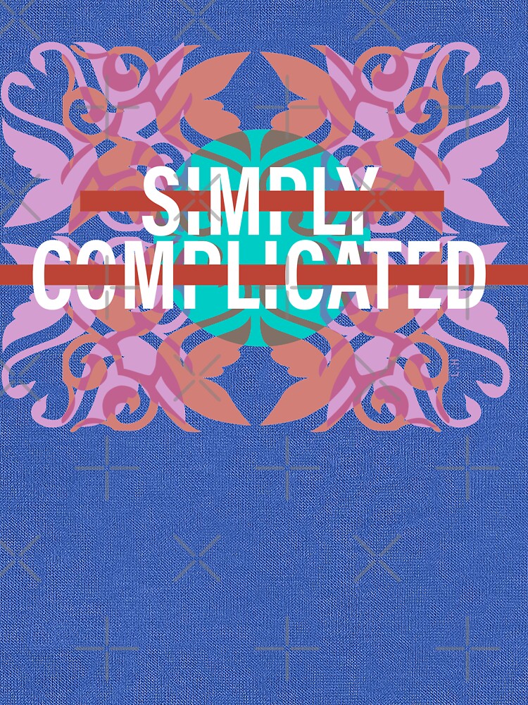 Simply complicated | Lightweight Hoodie