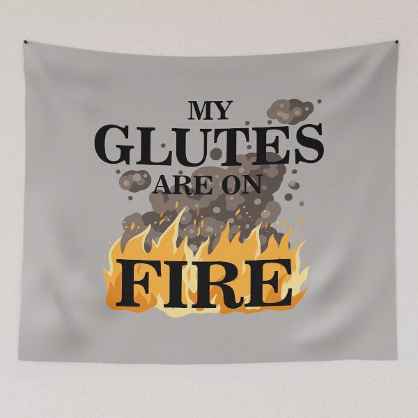 Item preview, Glutes on fire hard workout leg day designed and sold by ARTemyzz.