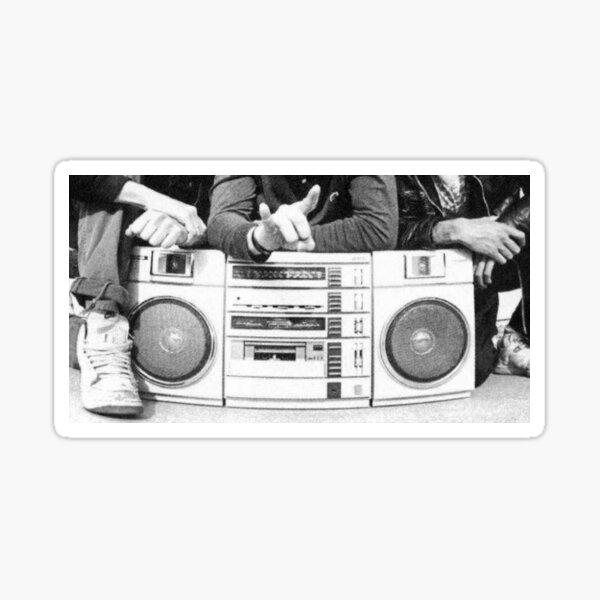Boom Box Pegatina