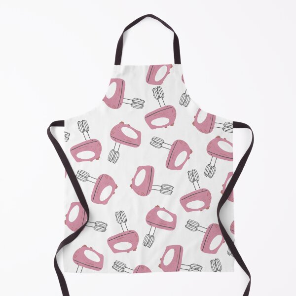 Item preview, Pink and Grey Hand Mixer Pattern designed and sold by kindtoearth.