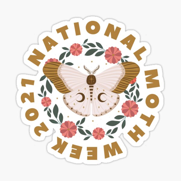 National Moth Week 2021 Sticker
