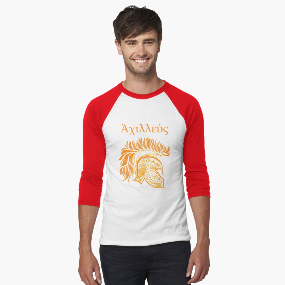 Item preview, Baseball ¾ Sleeve T-Shirt designed and sold by valentinpereda.