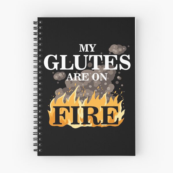 Item preview, Glutes on fire weight training muscles designed and sold by ARTemyzz.