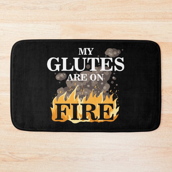 Item preview, Glutes on fire weight training muscles designed and sold by ARTemyzz.