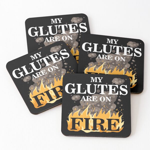 Item preview, Glutes on fire weight training muscles designed and sold by ARTemyzz.