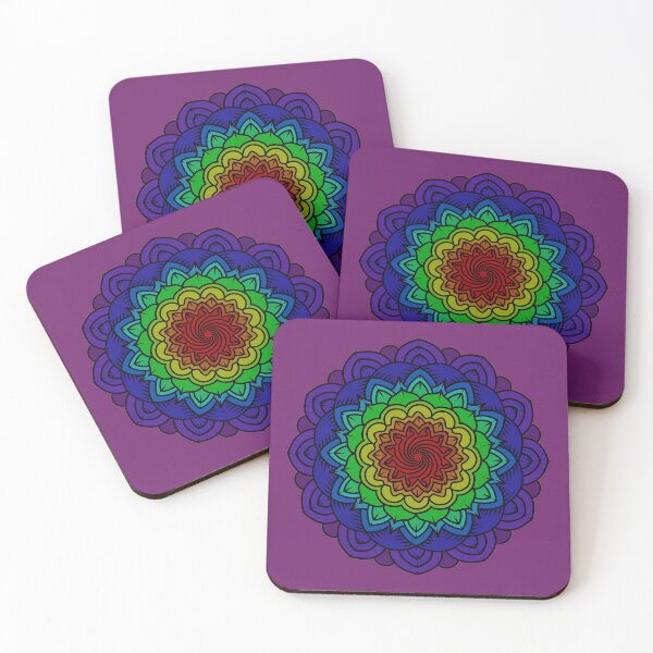 Item preview, Rainbow Mandala designed and sold by 13thWiTCH.