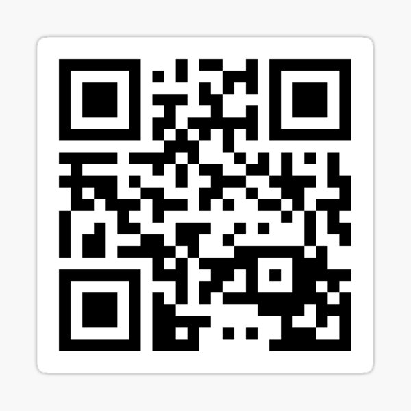PORNHUB QR Code Scan Lien Prank Drôle Sticker
