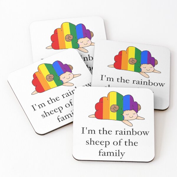 Item preview, lgbt pride sheep  designed and sold by -justb-.