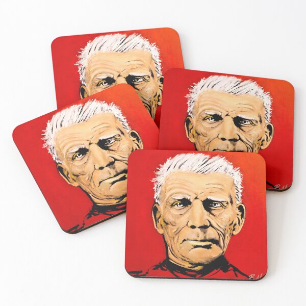 Item preview, Samuel Beckett Painting | Waiting for Godot | Drama | Theatre | Literature | Play | Buy Irish Art designed and sold by BuyIrishArt.