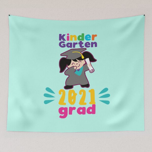 Item preview, Kindergarten nailed it, kindergarten girls, cute Kawaii, graduation, class of 2021, kinder grad designed and sold by Mylittleprints.
