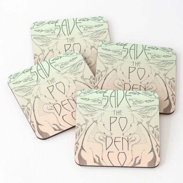 Item preview, Save the podenco - sunset ombre designed and sold by GREYHOUNDLOVE.
