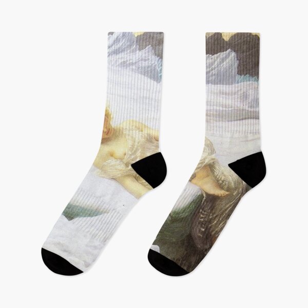 Item preview, Lady reclining in the snow designed and sold by Vintage Designs +.