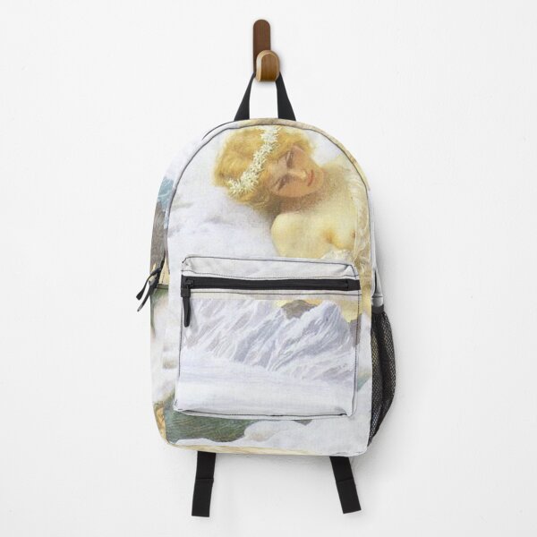 Item preview, Lady reclining in the snow designed and sold by Vintage Designs +.