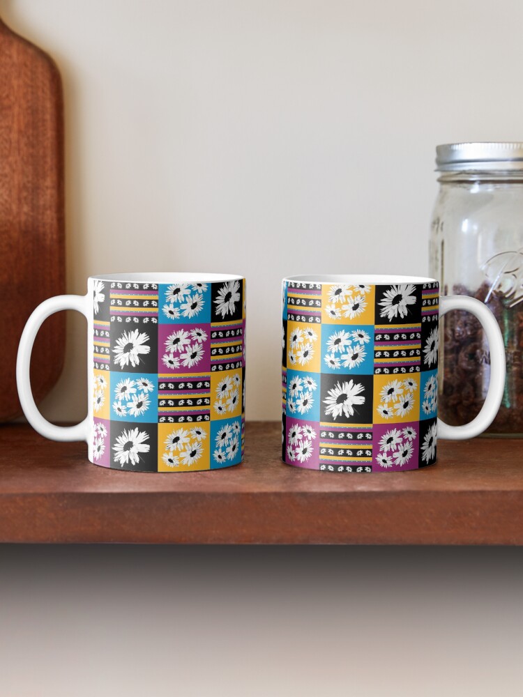Alternate view of Daisy Love Patchwork Mug