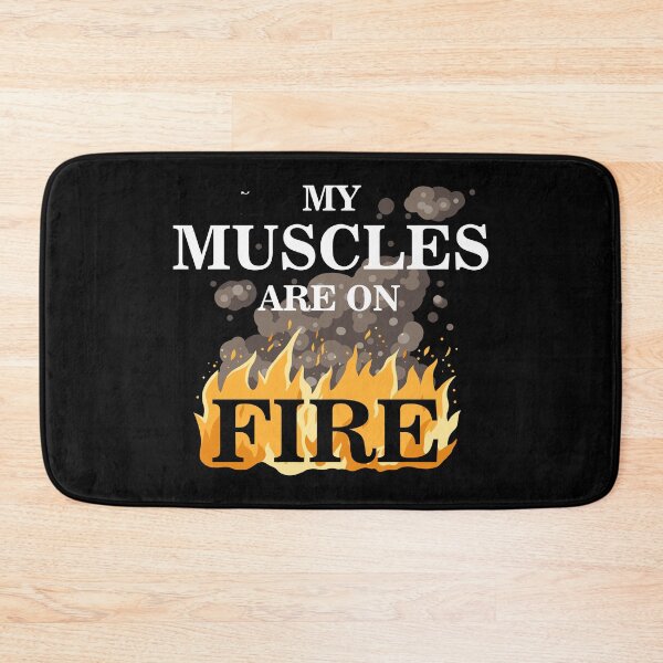 Item preview, Muscles on fire fitness intense workout designed and sold by ARTemyzz.