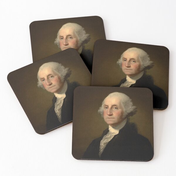Item preview, Gilbert Charles Stuart - Portrait of George Washington. Reproduction (poster). designed and sold by mystery328.