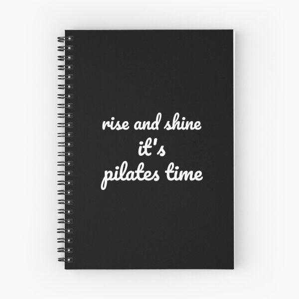 Item preview, Rise and shine it's pilates time, Pilates exercise, Pilates quote designed and sold by cyhdesign.