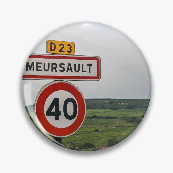 Item preview, Meursault road sign designed and sold by Photopat.