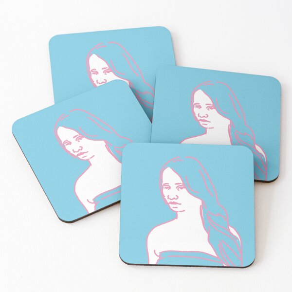 Item preview, Mona Lisa in Blue designed and sold by LauraNewArt.