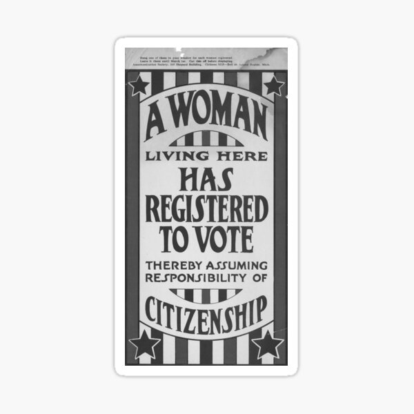 Vista previa del artículo con la obra «votos para las mujeres», diseñado y vendido por politeillusts.