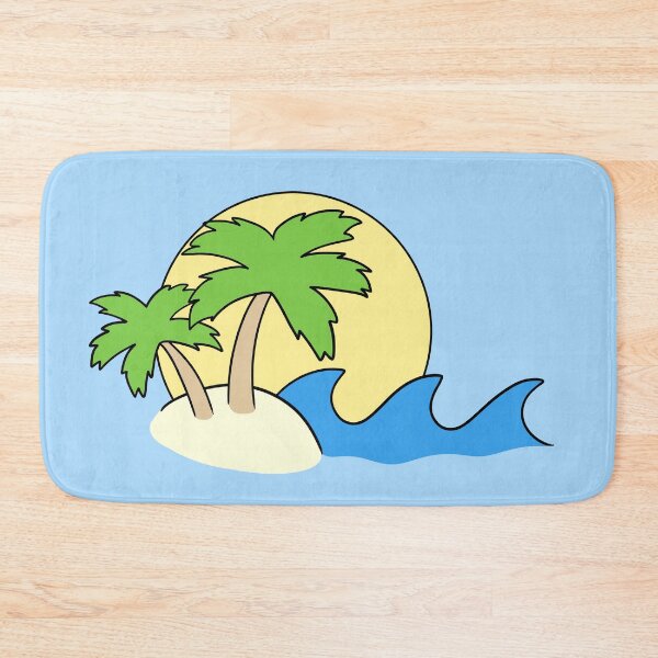 Item preview, Colorful Beach Scene designed and sold by BiscuitSnack.