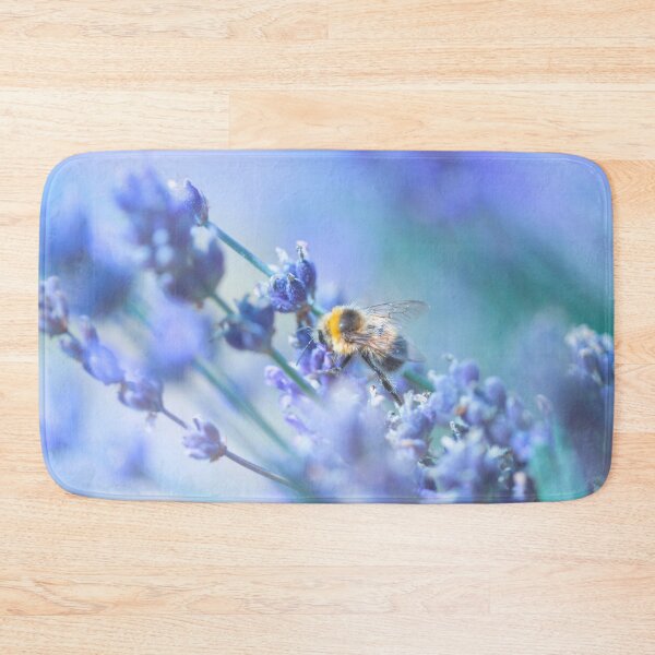 Item preview, Beautiful little bee enjoying the flowers designed and sold by CyaniRose.
