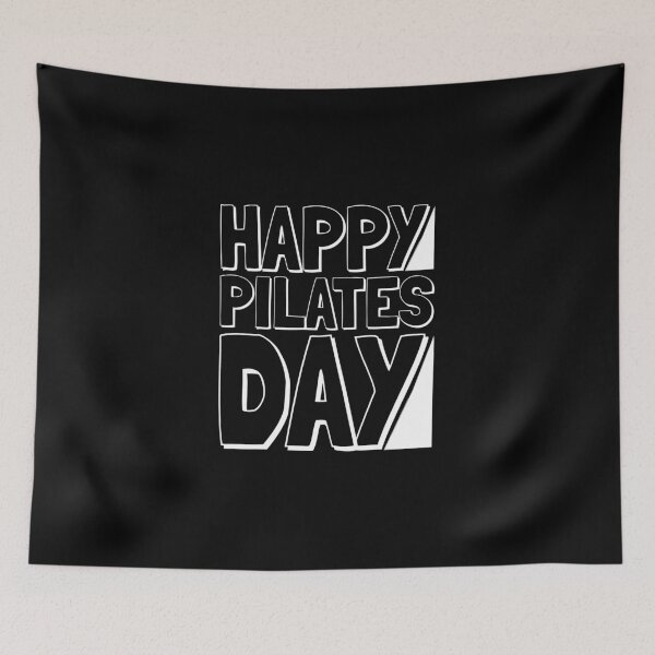 Item preview, Happy pilates day, Healthy, Pilates trainer, Pilates gifts designed and sold by cyhdesign.