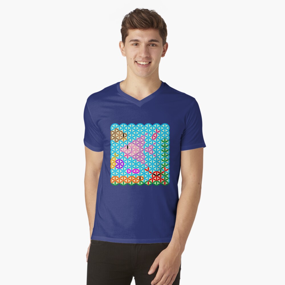 Item preview, V-Neck T-Shirt designed and sold by podweb.