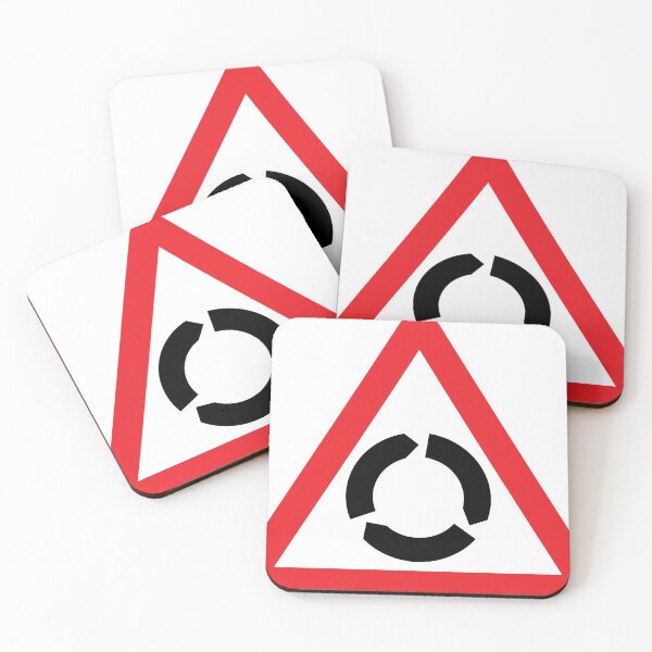 Item preview, UK traffic sign: Roundabout ahead (TSRGDNO 510) designed and sold by Spyromike.