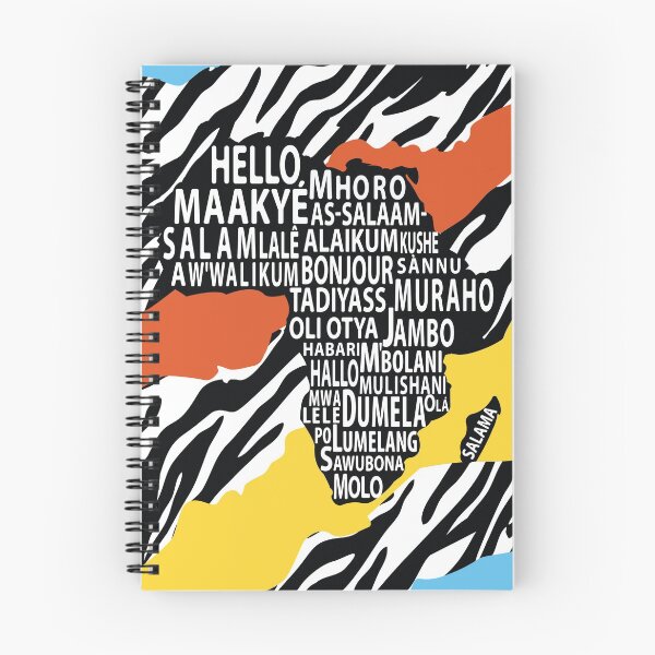 Item preview, African Hello Colourful designed and sold by Juanita Janari.