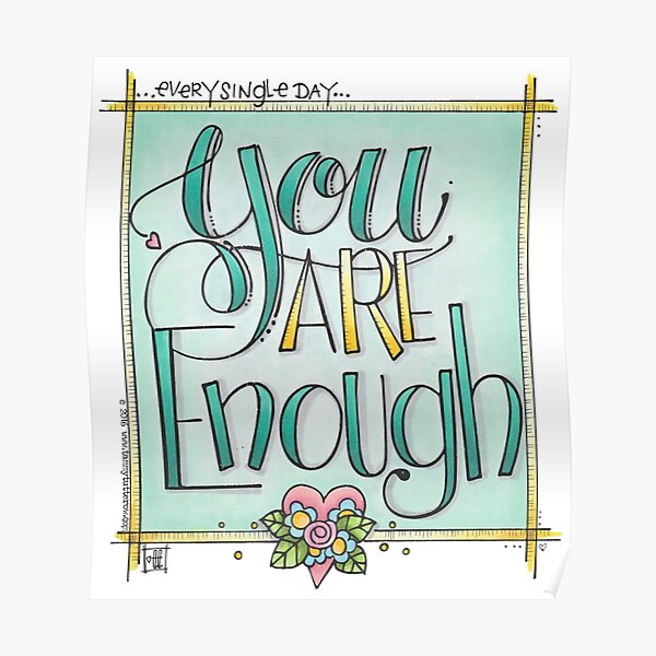 You are Enough Poster
