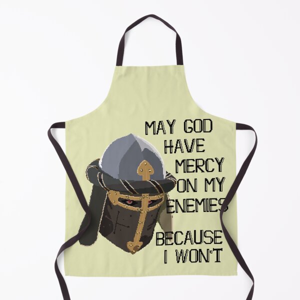 Item preview, May God Have Mercy Knight Helmet designed and sold by Twizard.