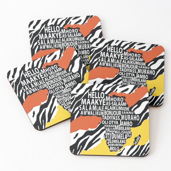Item preview, African Hello Colourful designed and sold by Juanita Janari.