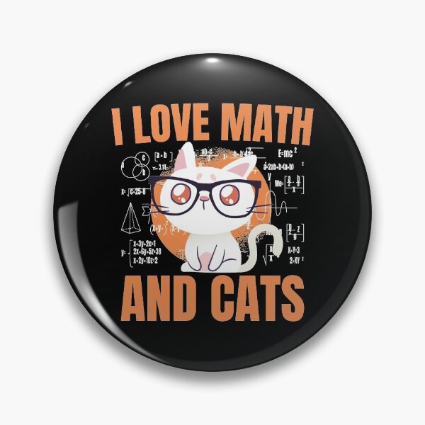 Item preview, I Love Math And Cats - Gift Idea I Love Math And Cats Design & Gifts designed and sold by shirti.