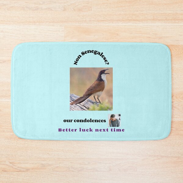 Item preview, "Condolences to non Senegalese"  (black text) designed and sold by skoumpourdides.