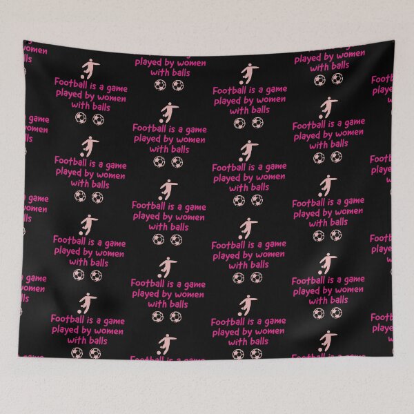 Item preview, Women's Football Girls Soccer Fun Design designed and sold by Artomobiles.