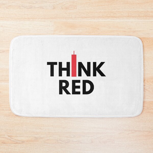 Item preview, Think Red (Candle Stick) Black designed and sold by TraderShirts.