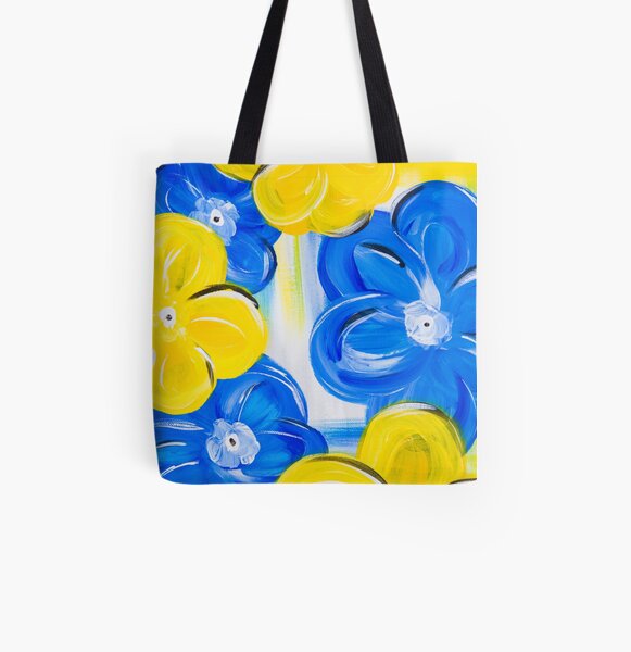 Floral in Springtime All Over Print Tote Bag
