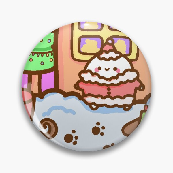 Item preview, Kawaii christmas eve scene soybean santa claus designed and sold by GLwithUs.